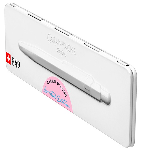 Ручка Caran d'Ache 849 Claim Your Style рожевий гібіскус + бокс 
