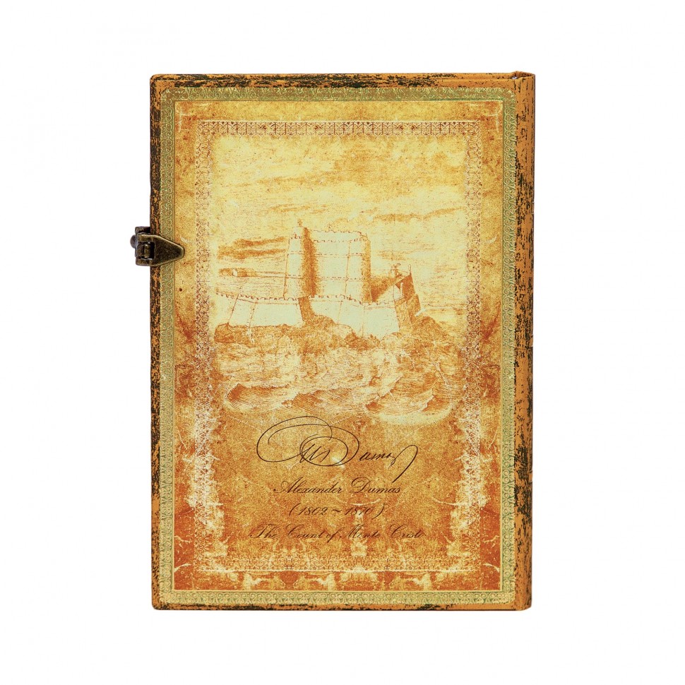 Блокнот Paperblanks Олександр Дюма середній 13 х 18 см в лінію