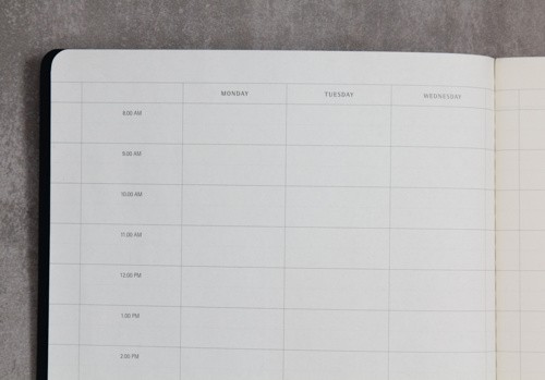 Набір зошитів Moleskine Cahier Subject XXL 21,6 х 27,9 см чорний/бежевий