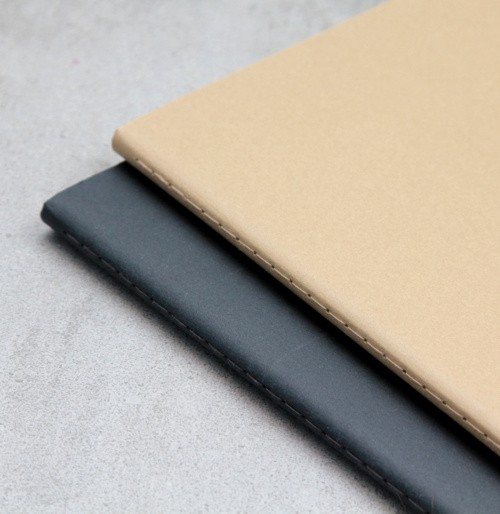 Набір зошитів Moleskine Cahier Subject XXL 21,6 х 27,9 см чорний/бежевий