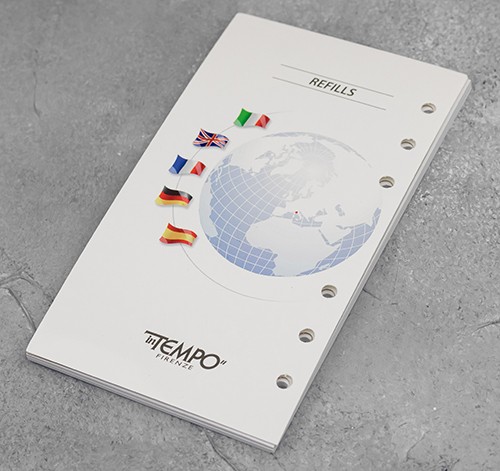 Вставка inTempo в органайзер формат Personal 9,5 х 17 см в лінію 