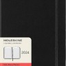 Щоденник Moleskine на 2024 рік середній 13 х 21 см чорний