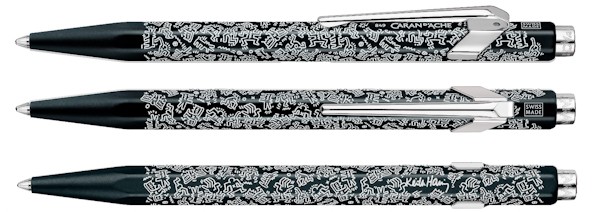 Ручка Caran d'Ache 849 Keith Haring чорна + бокс