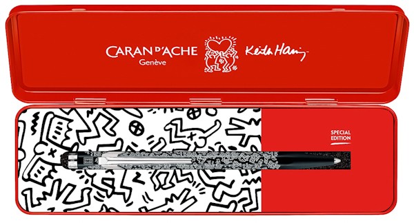 Ручка Caran d'Ache 849 Keith Haring чорна + бокс