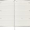Горизонтальний щотижневик Moleskine на 2025 рік середній 13 х 21 см чорний
