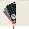 Горизонтальний щотижневик Moleskine на 2025 рік середній 13 х 21 см чорний