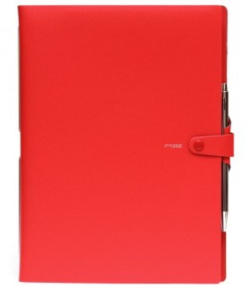 Щотижневик Mood на 2026 рік великий 17 х 24 см червоний