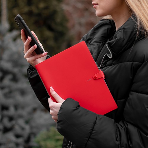 Щотижневик Mood на 2026 рік великий 17 х 24 см червоний