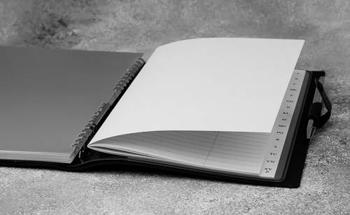 Щотижневик Mood на 2026 рік великий 17 х 24 см червоний