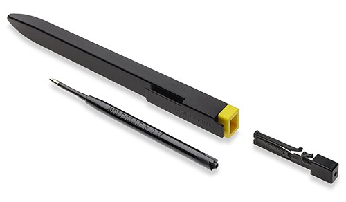 Автоматична кулькова ручка Moleskine Go Жовтий Паттерн 1,0 мм 