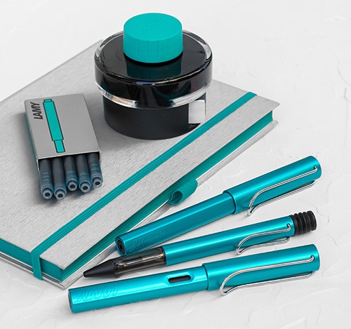 Чорнильна ручка Lamy Al-Star бірюзова перо F (тонке)