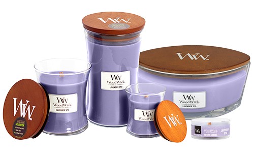 Ароматична свіча WoodWick Ellipse Lavender Spa 453 г