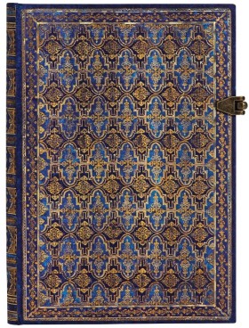 Блокнот Paperblanks Річний Каскад Синій Рейн середній 13 х 18 см в лінію 
