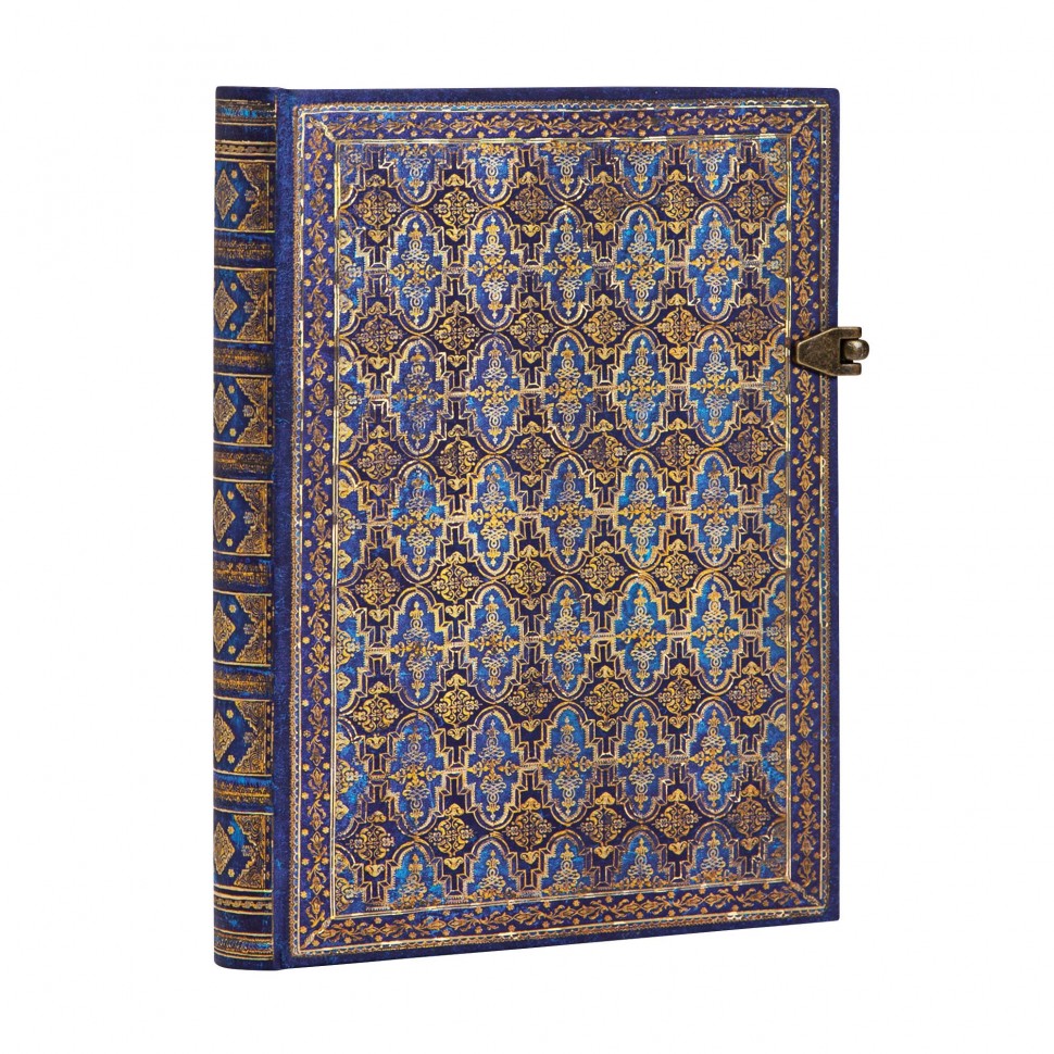 Блокнот Paperblanks Річний Каскад Синій Рейн середній 13 х 18 см в лінію 