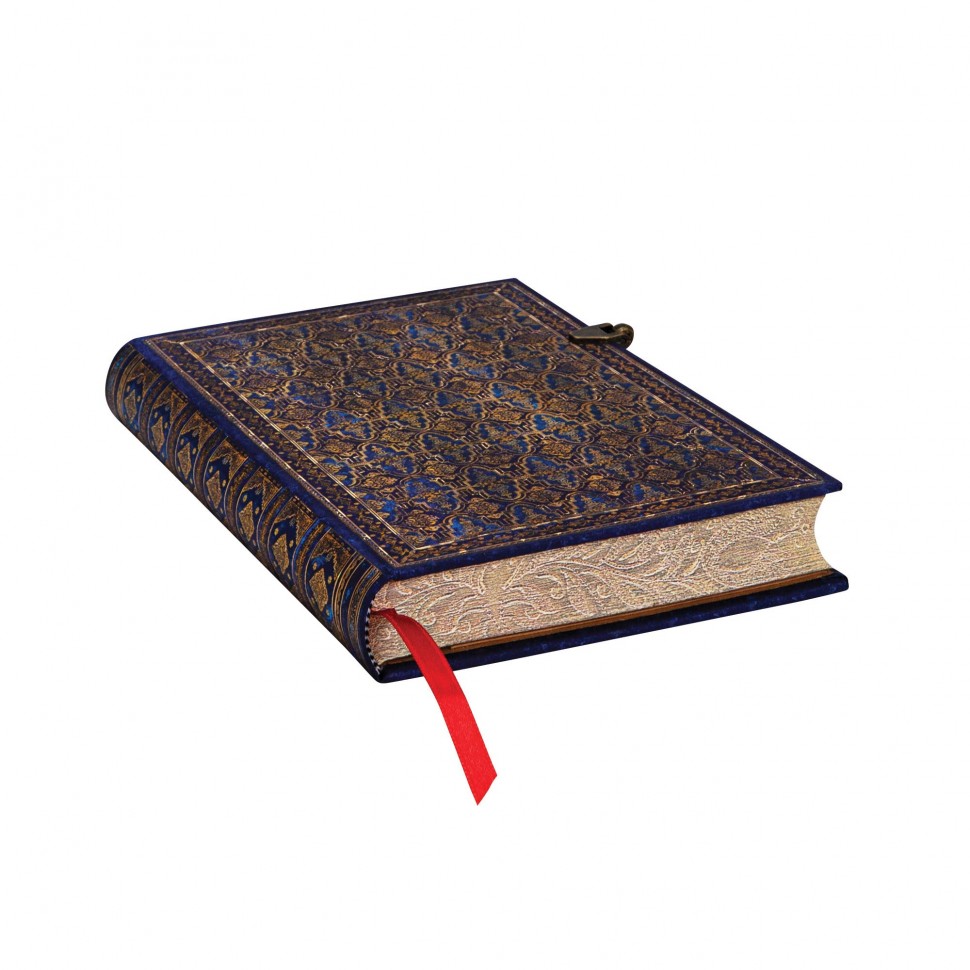 Блокнот Paperblanks Річний Каскад Синій Рейн середній 13 х 18 см в лінію 