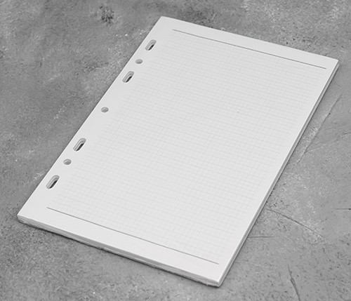 Вставка InTempo в органайзер формат А5 14 х 21,5 см в клітинку 