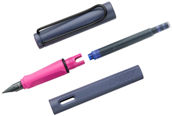 Чорнильна ручка Lamy Safari Pink Cliff перо F (тонке)