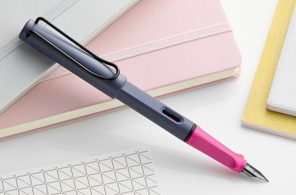 Чорнильна ручка Lamy Safari Pink Cliff перо F (тонке)