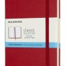 Блокнот Moleskine Classic medium 11,5 x 18 см в крапку червоний