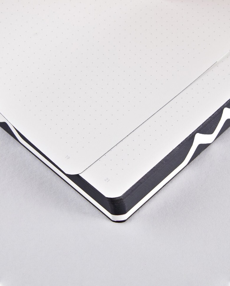 Блокнот Nuuna Graphic Metropolis 16,5 х 22 см в крапку 