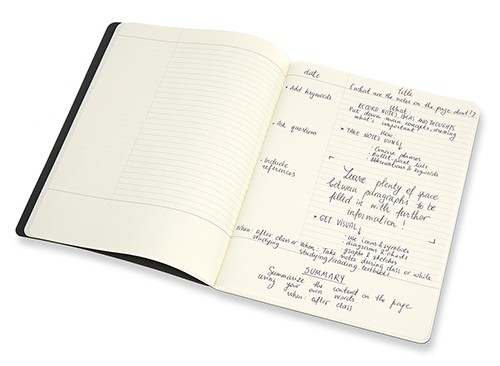 Набір зошитів Moleskine Cahier Subject A4 21 х 29,7 см чорний/бежевий