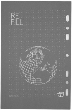 Вставка InTempo в органайзер формат А5 14 х 21,5 см в лінію