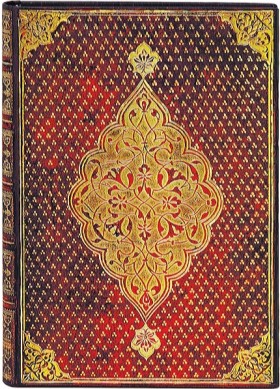 Блокнот Paperblanks Золотий Трилисник середній 13 х 18 см в лінію 