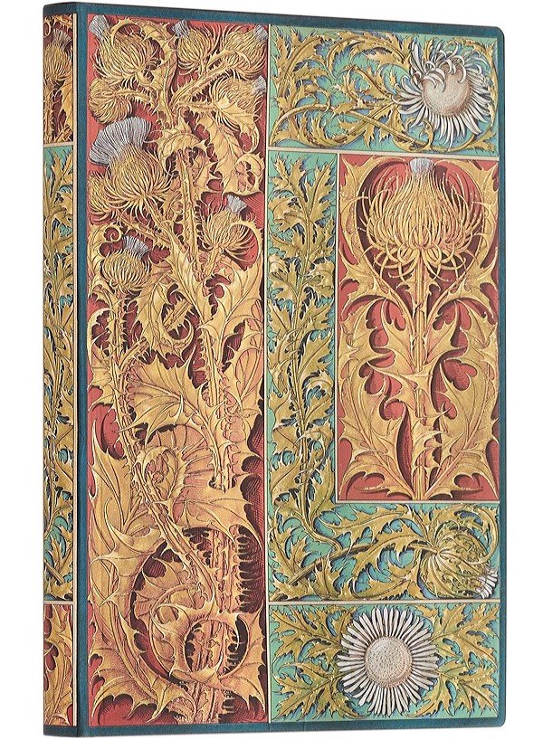 Блокнот Paperblanks Вокс Ботаніка Чортополох Flexi великий 18 х 23 см в лінію