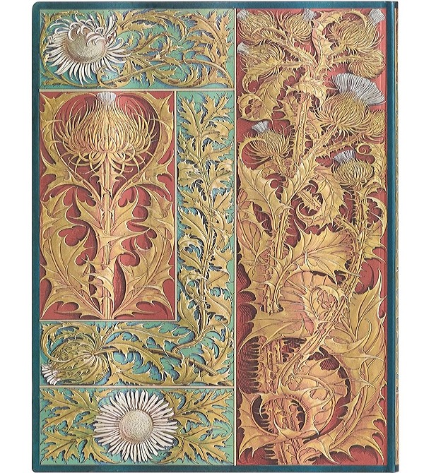 Блокнот Paperblanks Вокс Ботаніка Чортополох Flexi великий 18 х 23 см в лінію