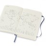 Щоденник Moleskine на 2025 рік кишеньковий 9 х 14 см сапфір м'який