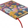 Блокнот Paperblanks Хризантеми Моне середній 12 х 18 см в крапку