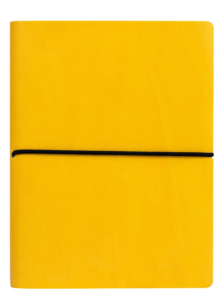 Блокнот Ciak середній 13 х 17 см в лінію жовтий