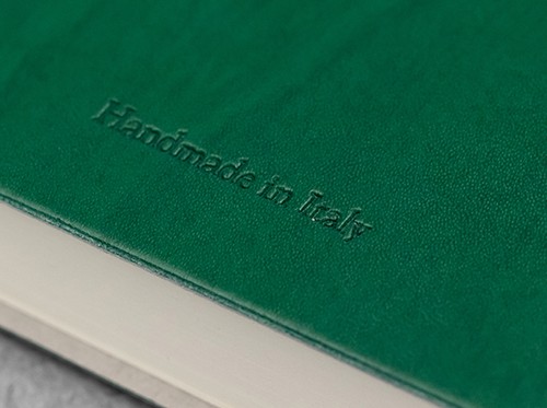 Блокнот Ciak великий 15 х 21 см в крапку зелений