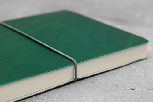 Блокнот Ciak великий 15 х 21 см в крапку зелений