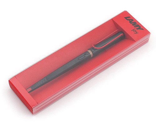 Чорнильна ручка Lamy Joy чорна/червона перо 1,1 мм