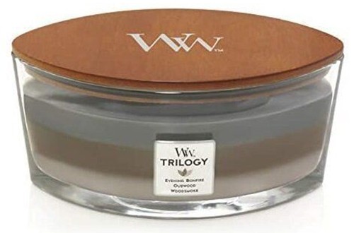 Ароматична свіча WoodWick Ellipse Trilogy Cozy Cabin 453 г