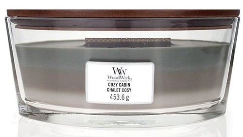 Ароматична свіча WoodWick Ellipse Trilogy Cozy Cabin 453 г