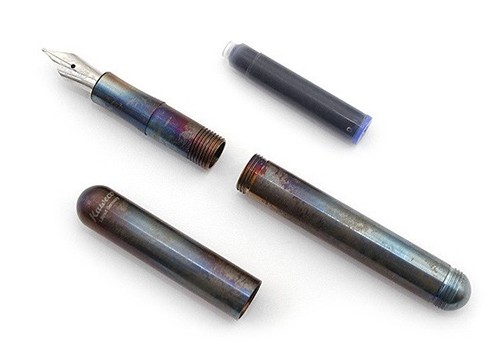 Чорнильна ручка Kaweco Liliput Fireblue перо F (тонке)