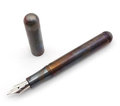 Чорнильна ручка Kaweco Liliput Fireblue перо F (тонке)