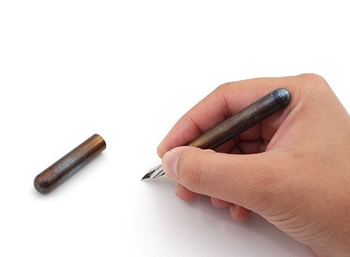 Чорнильна ручка Kaweco Liliput Fireblue перо F (тонке)