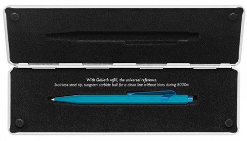 Ручка Caran d'Ache 849 Claim Your Style ментол + бокс 