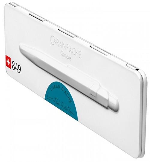 Ручка Caran d'Ache 849 Claim Your Style ментол + бокс 