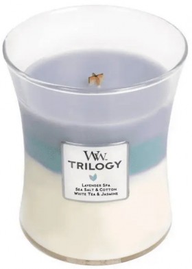 Ароматична свіча WoodWick Medium Trilogy Calming Retreat 275 г