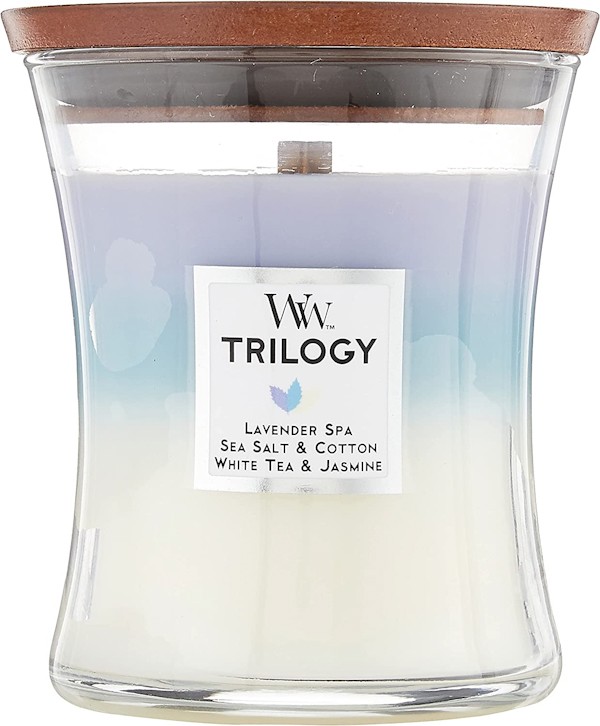 Ароматична свіча WoodWick Medium Trilogy Calming Retreat 275 г