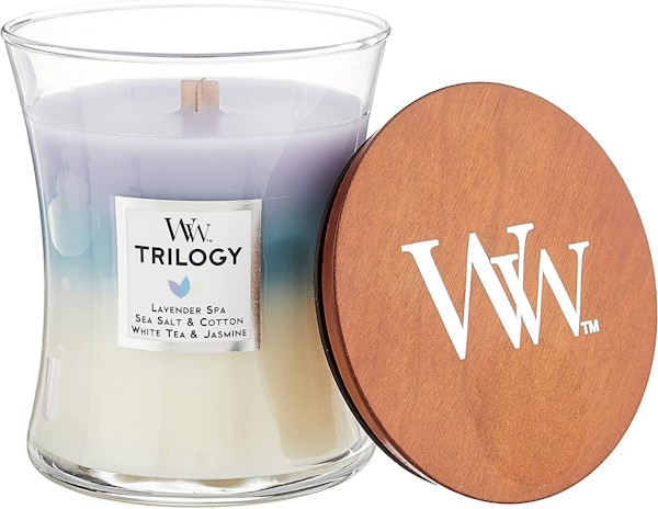 Ароматична свіча WoodWick Medium Trilogy Calming Retreat 275 г