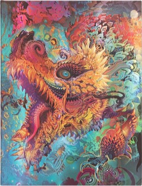 Блокнот Paperblanks Співаючий Дракон великий 18 х 23 см в лінію