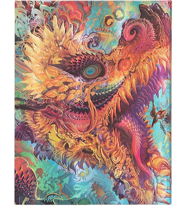 Блокнот Paperblanks Співаючий Дракон великий 18 х 23 см в лінію