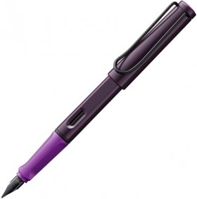 Чорнильна ручка Lamy Safari Violet Blackberry перо F (тонке)