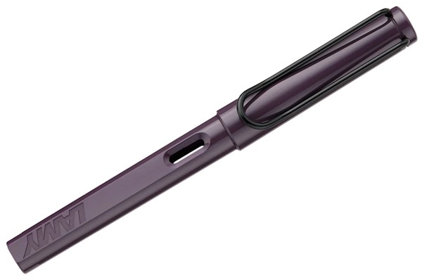 Чорнильна ручка Lamy Safari Violet Blackberry перо F (тонке)