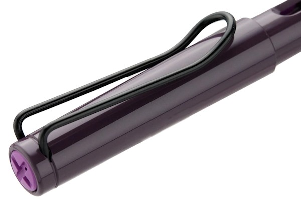 Чорнильна ручка Lamy Safari Violet Blackberry перо F (тонке)